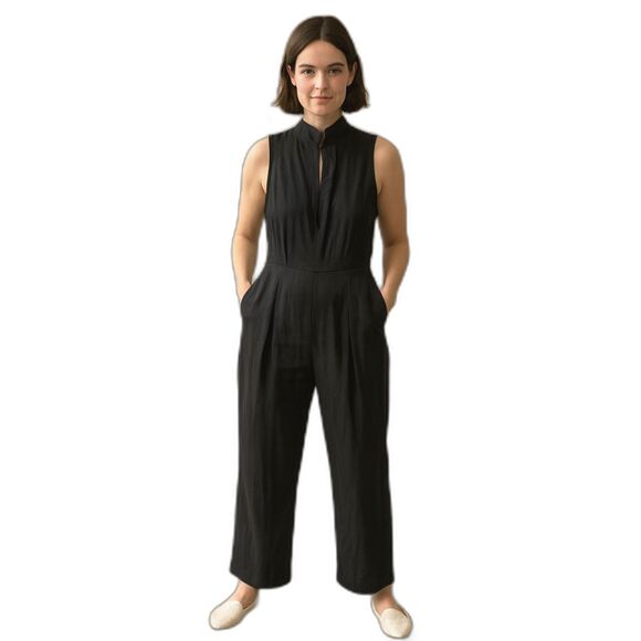 rachel antonoff Pants - Rachel Antonoff Black Jumpsuit Overalls  Women's Size 10